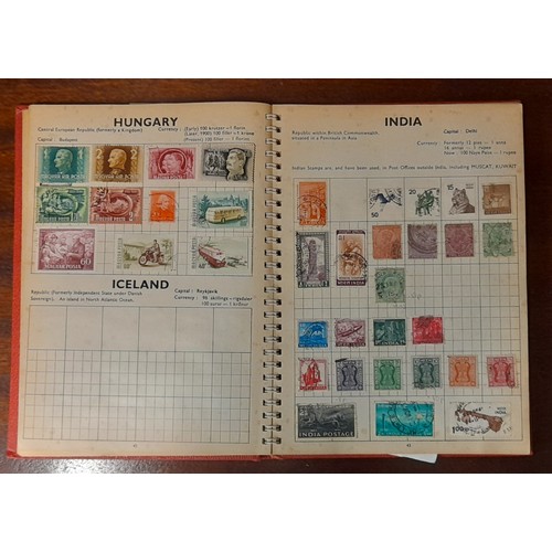 701 - TWO WORLD STAMP ALBUMS