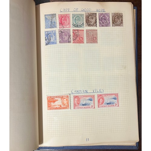 702 - BYRON WORLD STAMP ALBUM VICTORIA AND LATER PLUS ONE OTHER