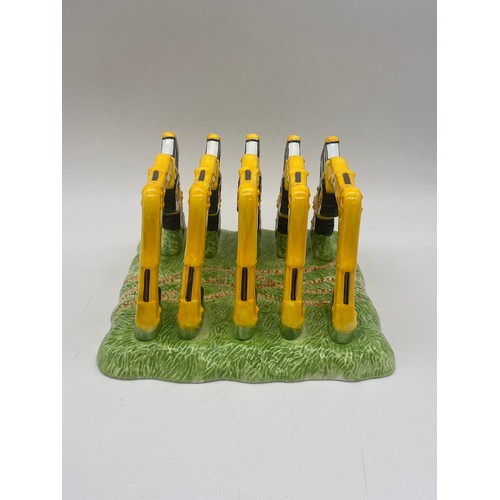 682 - BORDER FINE ARTS BOXED JCB NOVELTY TOAST RACK