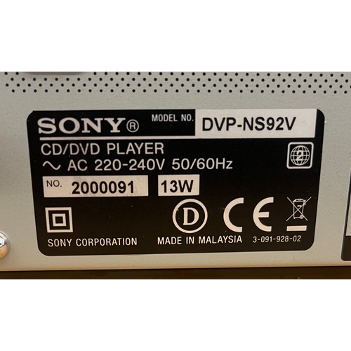 418 - BOXED SONY CD AND DVD PLAYER