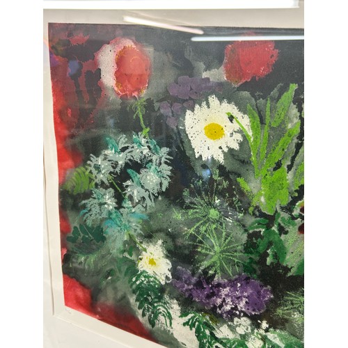 270 - JOHN PIPER (1903-1992) LIMITED EDITION ETCHING AND AQUATINT “LATE SUMMER FLOWERS” SIGNED IN PENCIL 4... 