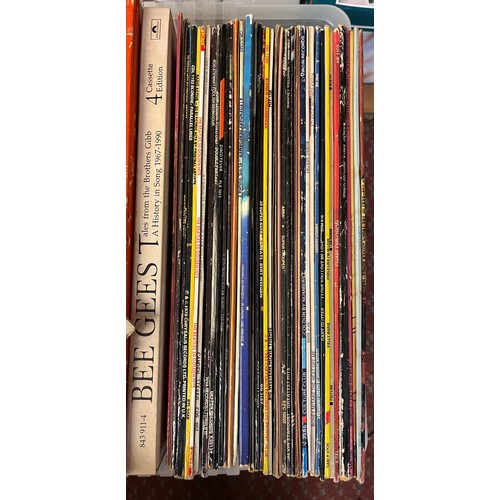 305 - CRATE OF VARIOUS VINYL LPS AND BOX SETS