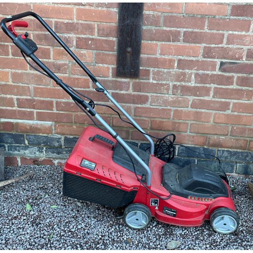 175 - EINHELL ELECTRIC LAWN MOWER AND GRASS BOX