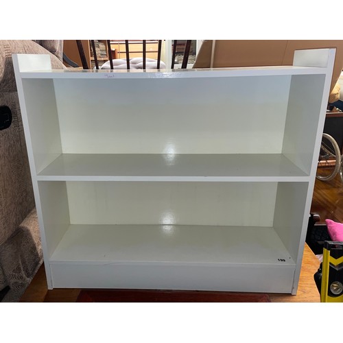 262 - PAINTED SMALL BOOKCASE