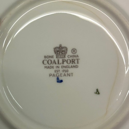 434 - COALPORT PAGEANT BONE CHINA TEA AND DINNER SERVICE