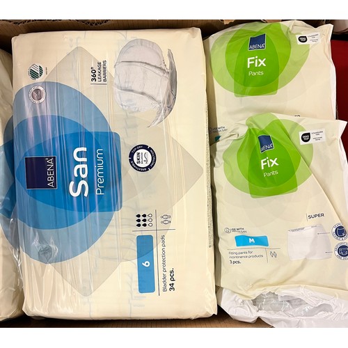 394 - BOX OF ABENA INCONTINENCE PADS