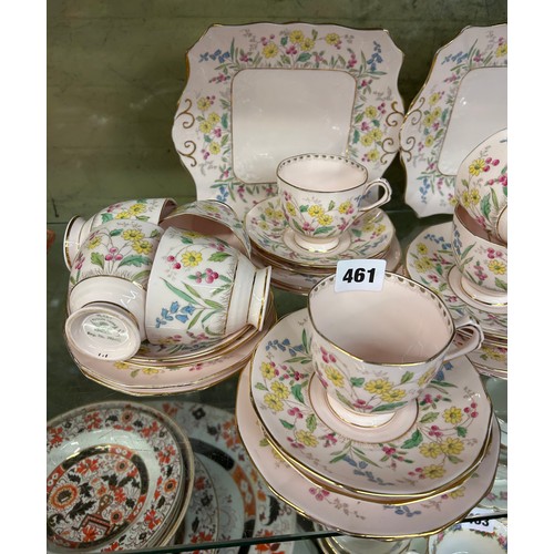 461 - TUSCAN CHINA TEASET