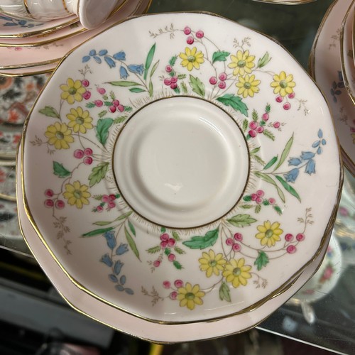 461 - TUSCAN CHINA TEASET