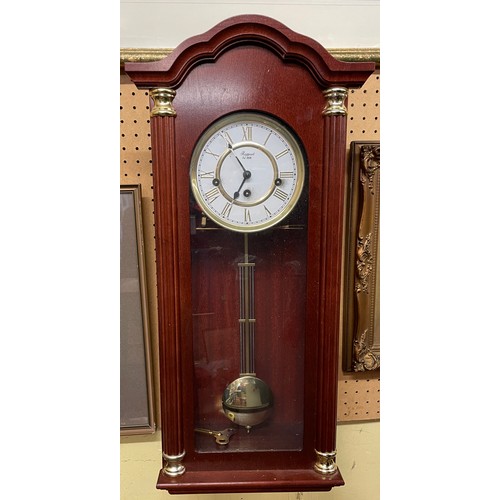 604 - RAPPORT PENDULUM WALL CLOCK