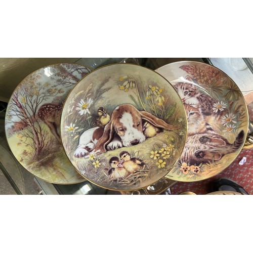 491 - SELECTION OF LIMITED EDITION ROYAL WORCESTER BRADEX AND OTHER DECORATIVE PLATES