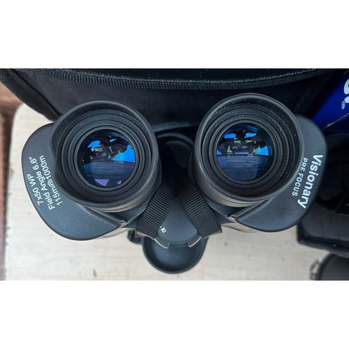 524 - PAIR OF OLYMPUS 10X50 DPS1 BINOCULARS