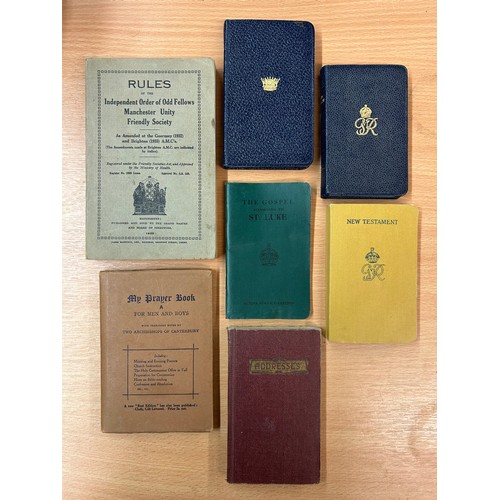 659 - SMALL DEMOB CASE OF EPHEMERA