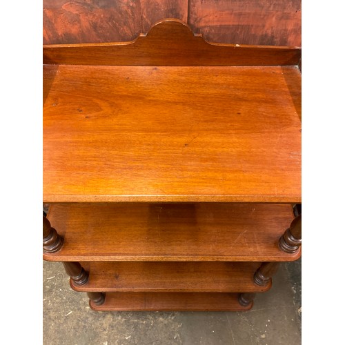 149 - VICTORIAN STYLE MAHOGANY WOTNOT SHELF