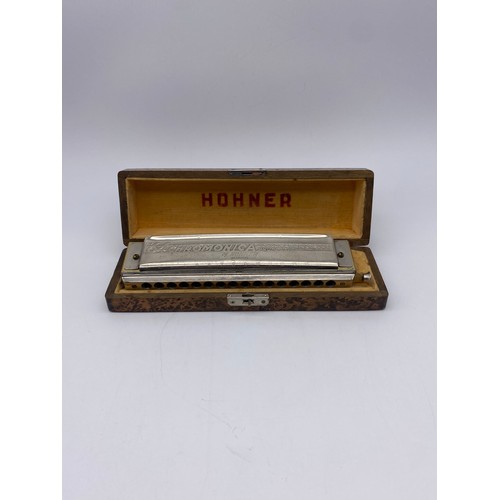 619 - CASED HOHNER 64 CHROMONICA