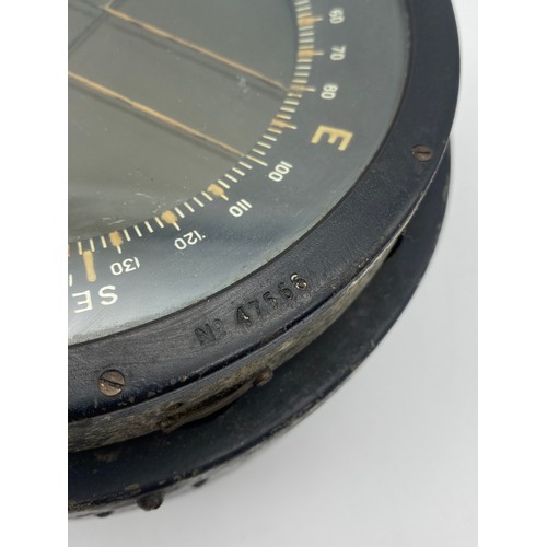 611 - MILITARY TYPE #47566 SHIPS COMPASS