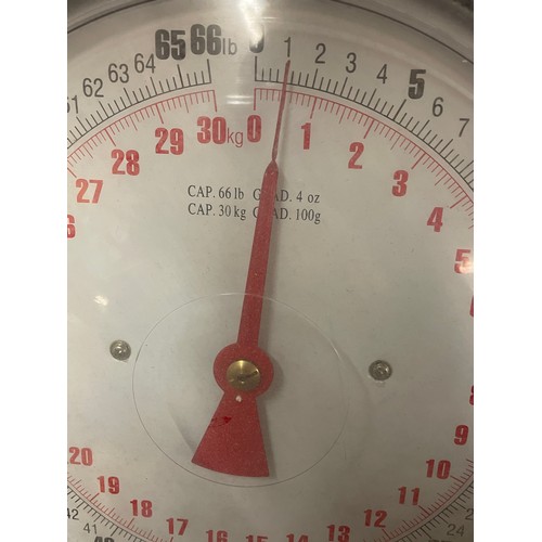 437 - 66 POUND WEIGHING SCALE