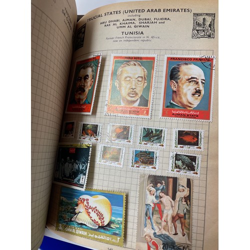 552 - IMPROVED POSTAGE STAMP ALBUM OF WORLD STAMPS