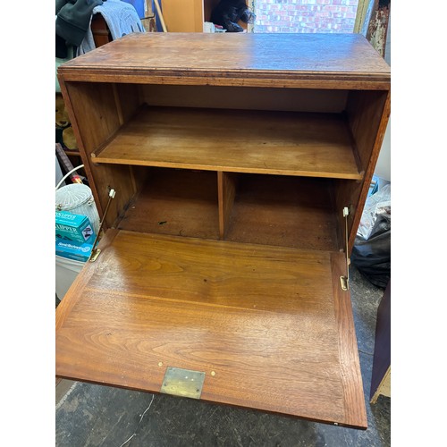 72 - 1930S CUPBOARD AND DRINKS CABINET