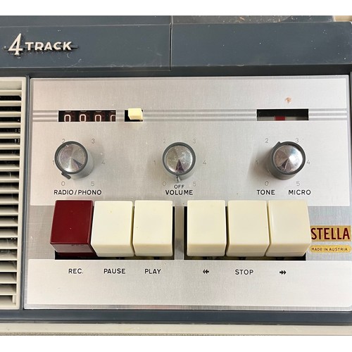 327 - STELLA PHONE FOUR TRACK REEL TO REEL TAPE PLAYER