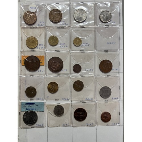 572 - ALBUM OF GB DECIMAL COINAGE AND FOREIGN COINS INCLUDING COMMONWEALTH COUNTRIES, AND SOME BANK NOTES