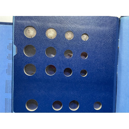 574 - TWO GB SILVER TYPE SET VICTORIA 1837-1901 VARIOUS DENOMINATIONS, INCOMPLETE, AND EDWARD VII TO ELIZA... 