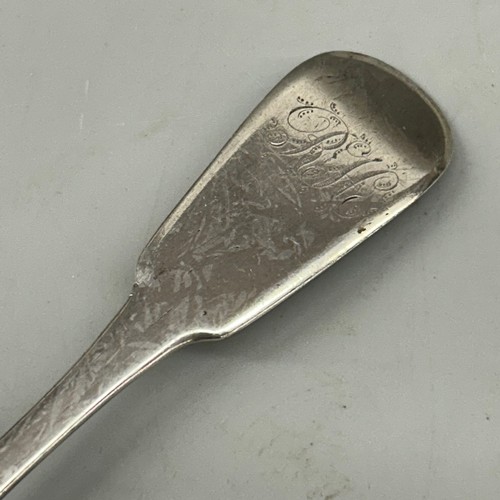 383 - SET OF BIRMINGHAM SILVER TEA SPOONS, TALON SUGAR NIPS, FOB AND TWO SILVER LIDS