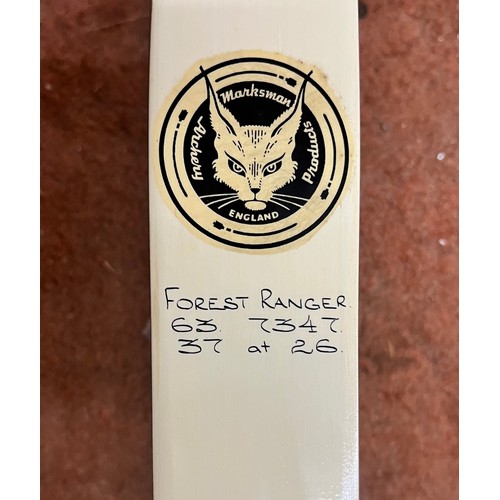432 - MARKSMAN FOREST RANGER 63 7347 ARCHERY BOW AND ARROWS