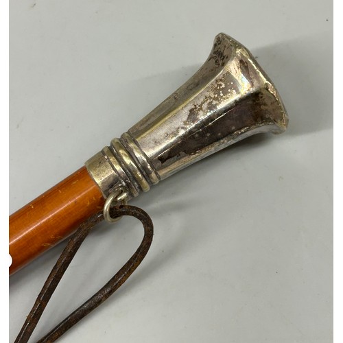 434 - METAL MOUNTED RIDING CROP