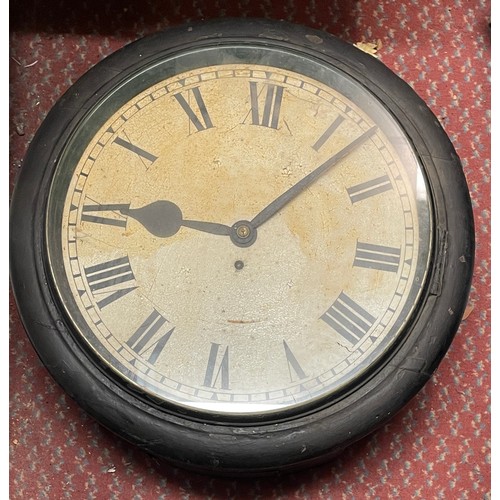 413 - LATE VICTORIAN STATION CLOCK