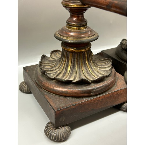 440 - G FOREST AND SONS OF LONDON CAMPANA OIL LANTERNS A PAIR