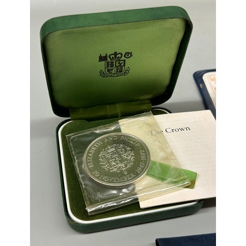 547 - SILVER PROOF COIN, FIRST DECIMAL COIN SET, AND OTHERS