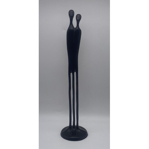 439 - 1990s LOUISE HEDERSTROM FOR IKEA PATINATED METAL SCULPTURE