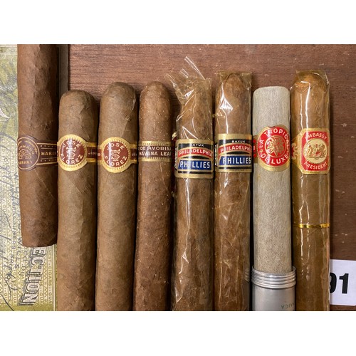 391 - TWO BOXES OF EMBASSY AND EL PETRO DELUXE CIGARS