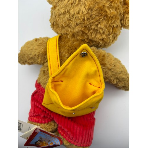 556 - STEIFF 014451 KNOPF TEDDY BEAR