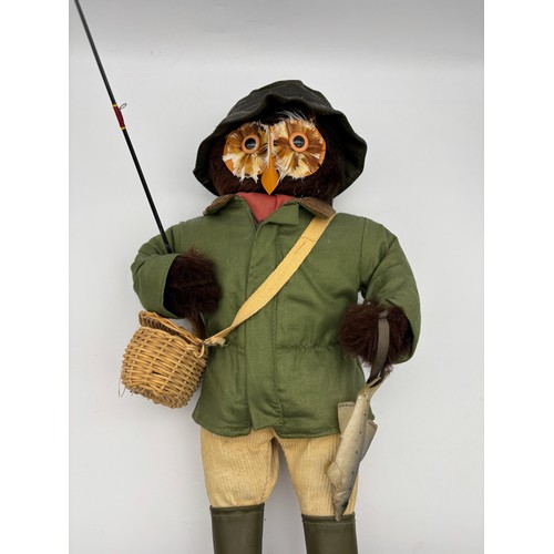 501 - THE LONDON OWL COMPANY NOVELTY FISHERMAN FIGURE