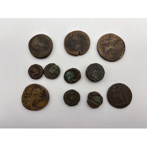 491 - BAG OF VARIOUS ROMAN COINS