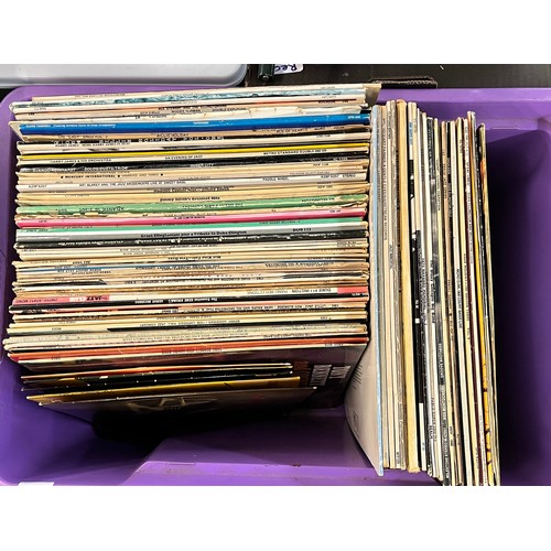 359 - CRATE OF VINYL JAZZ LPS - TONY BENNETT, COUNT BASIE, BENNY GOODMAN, MAX ROACH, ART BLAKEY