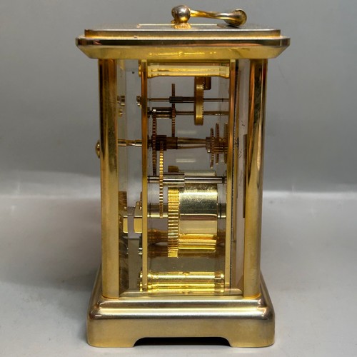 389 - BOXED CHURCHILL CARRIAGE CLOCK