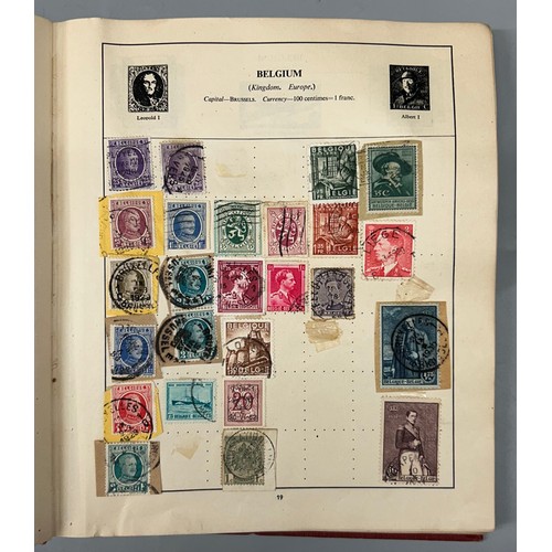 588 - STRAND STAMP ALBUM OF WORLD POSTAGE STAMPS