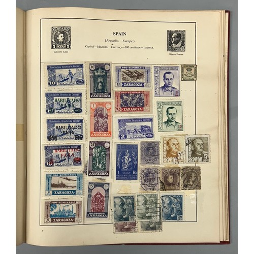 588 - STRAND STAMP ALBUM OF WORLD POSTAGE STAMPS