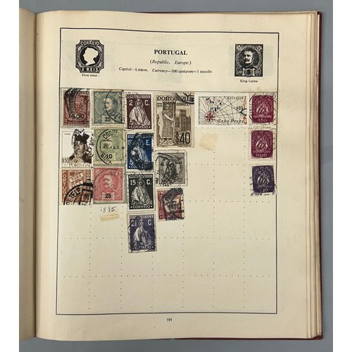 588 - STRAND STAMP ALBUM OF WORLD POSTAGE STAMPS