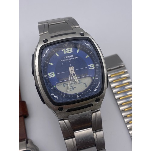 473 - TUB OF GENTS STAINLESS STEEL PULSAR, CITIZEN, ACCURIST, AND OTHER STAINLESS STEEL WATCHES