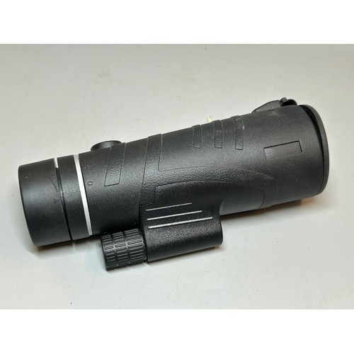 425 - STAR SCOPE, OPTUS 12X32 LIGHTWEIGHT BINOCULARS, POCKET BINOCULARS, A SPOTTING SCOPE