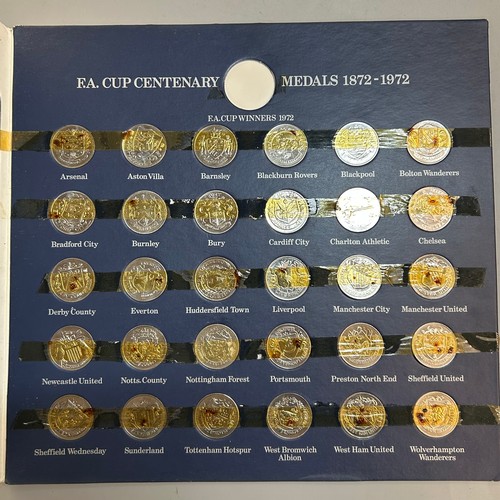 600 - 1970 WORLD CUP COIN COLLECTION, ESSO PETROLEUM FOOTBALL CLUB BADGES