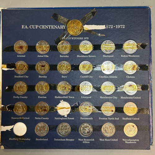 600 - 1970 WORLD CUP COIN COLLECTION, ESSO PETROLEUM FOOTBALL CLUB BADGES