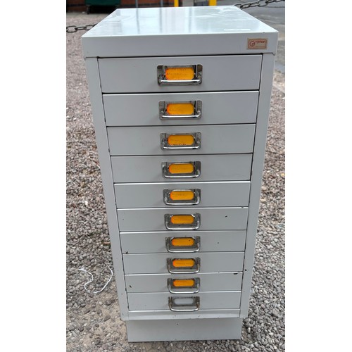 116 - GREY INDEX FILING CHEST