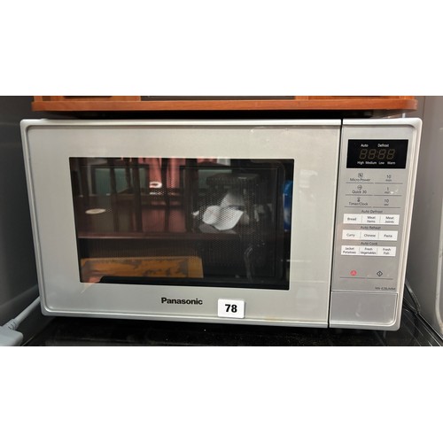 78 - PANASONIC MICROWAVE OVEN