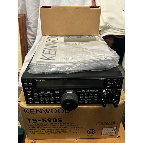 373 - BOXED KENWOOD TS590S ALL MODE TRANSCIEVER