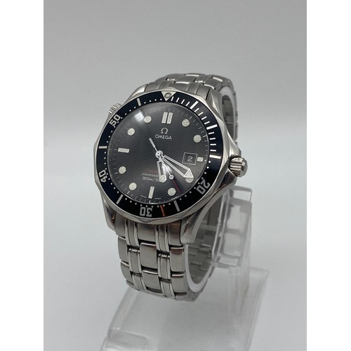 752 - GENTLEMENS OMEGA SEAMASTER PROFESSIONAL 300M STAINLESS STEEL WRISTWATCH