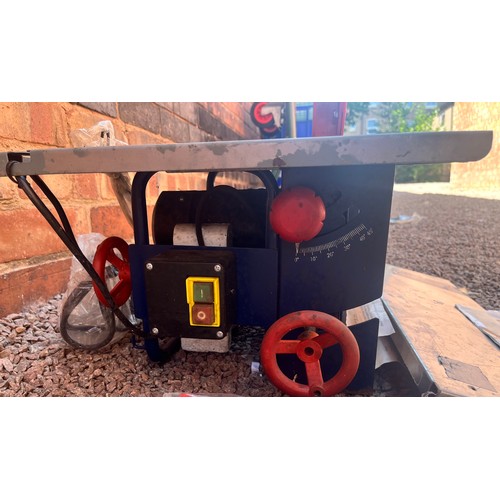 301 - POWER CRAFT TABLE SAW WITH ATTACHMENTS